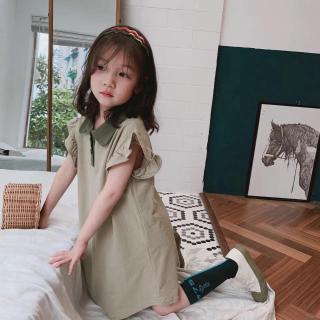 Tfbaby Dress Mini Anak  Perempuan  Dengan Hiasan  Bunga Di 