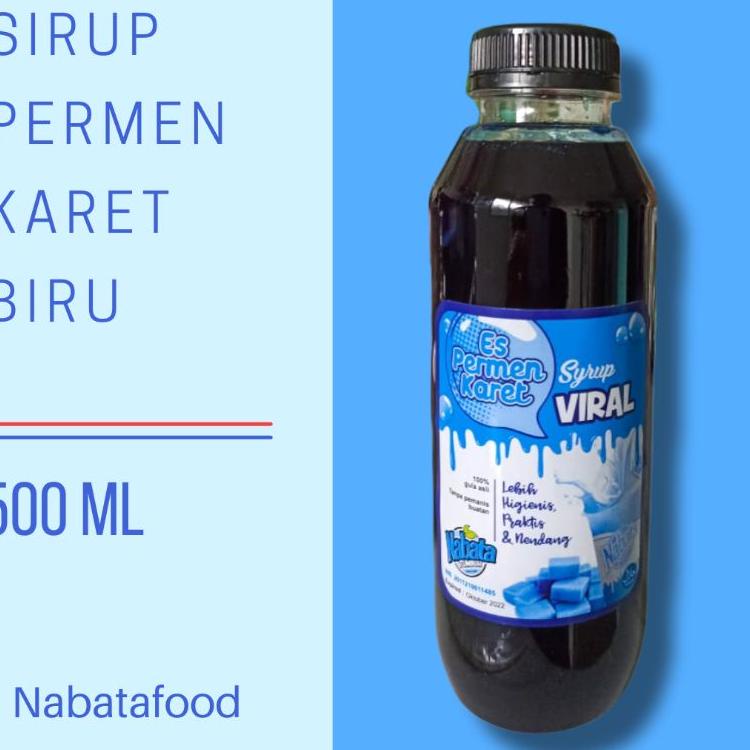 

Makin murah--Sirup Permen Karet Biru