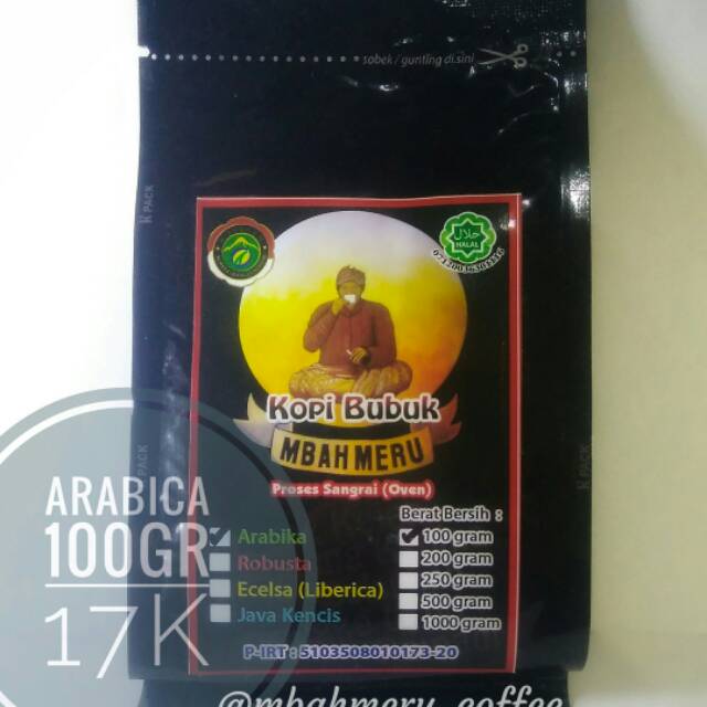 

Kopi Mbah Meru Arabica