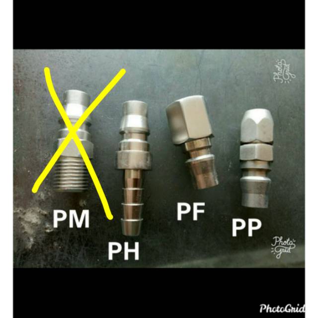 Coupler one touch kualitas terbaik