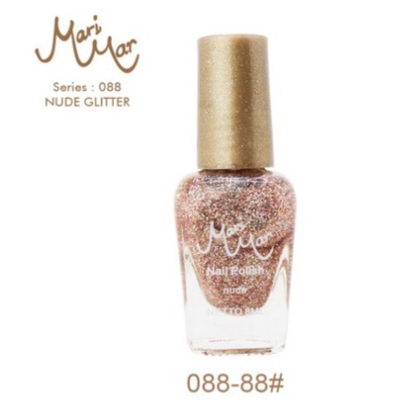 Marimar Kutek Glitter/Nail Polish Collection/Kutek Nudes/BPOM