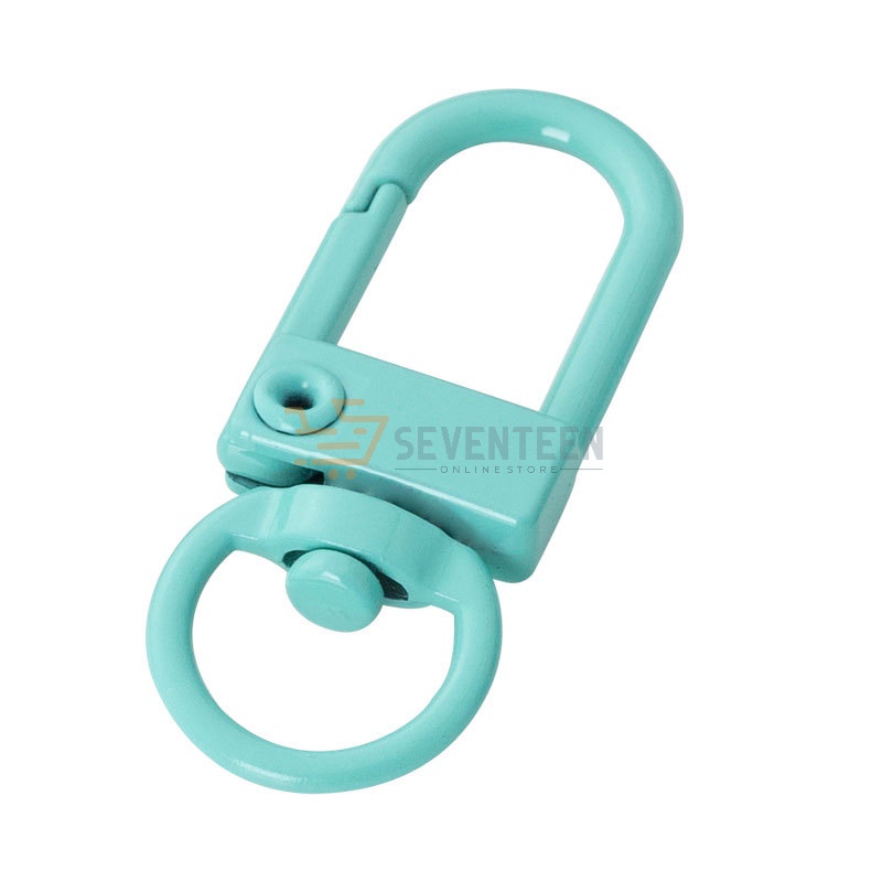 SEVENTEEN CARABINER MINI 360 DERAJAT GANTUNGAN KAIT WARNA GANTUNGAN KUNCI GANTUNGAN PENGAIT RANTAI MINI KEY CHAIN