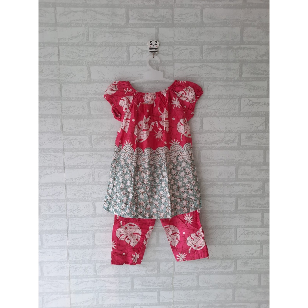 SETELAN BAJU TIDUR ANAK BABYDOL ANAK LENGAN KERUT SIZE 0 (0,5TH - 2TH)