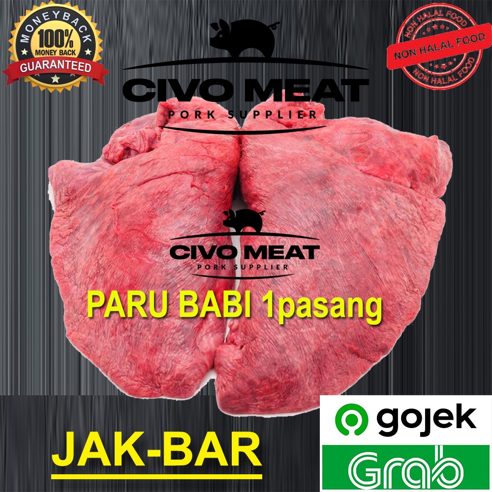 

Paru Babi / Pork Lung segar or frozen kualitas bagus - 1 pcs