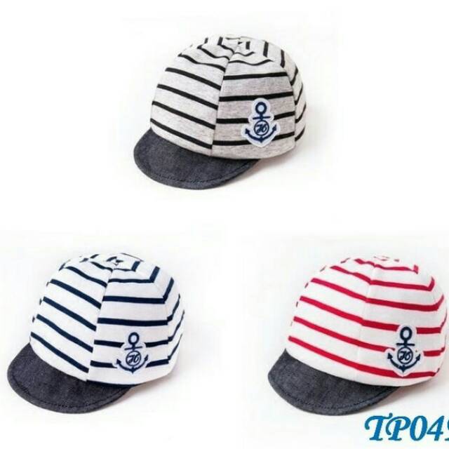 Topi Sailor / Topi Bayi / Topi Anak / Topi Pet