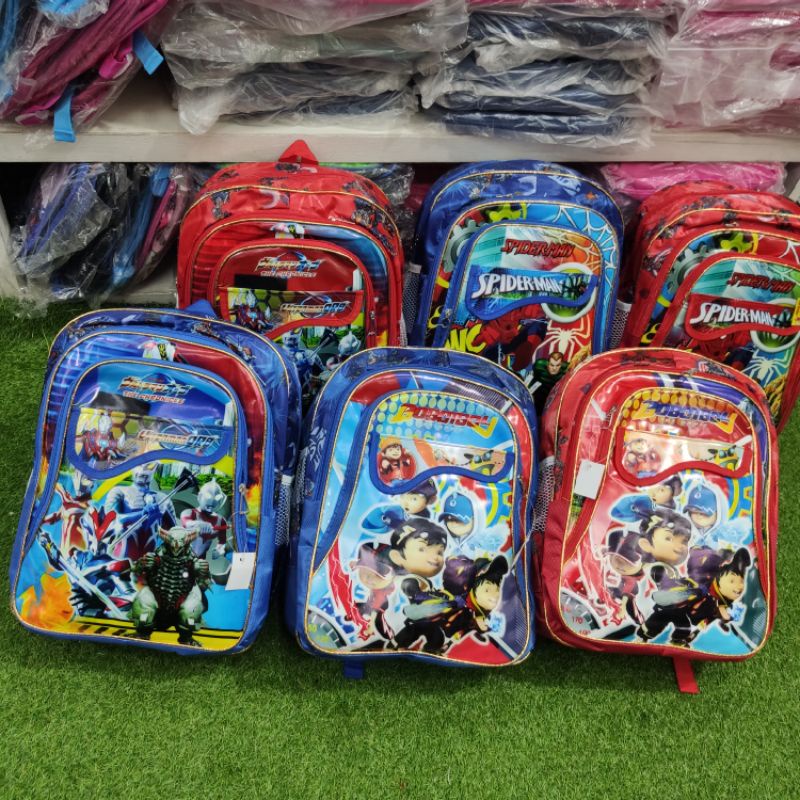 Ransel Anak SD Tas Sekolah Karakter Murah