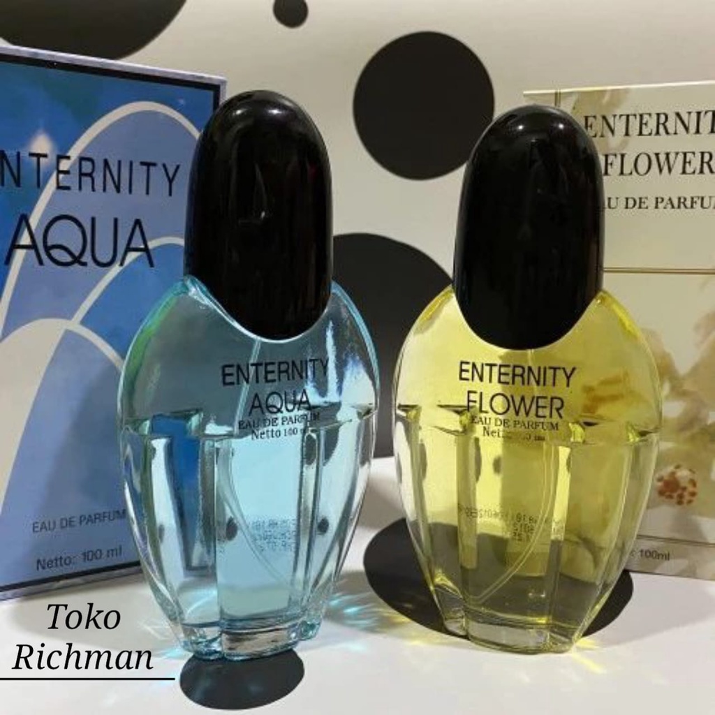 Parfum Enternity AQUA FLOWER 100ML EAU DE PARFUM Original BPOM