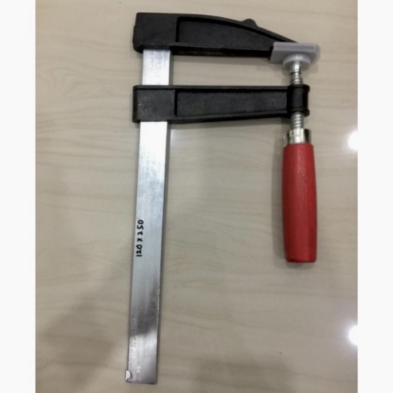 Bais papan F 250mm Catok papan f 25cm Catok kayu Klem Clamp F Clamp bais catok f250mili Catok penjep