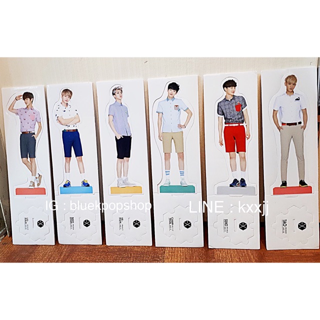 Standee Kpop EXO x IVY Club Chanyeol Sehun Luhan Suho Tao Baekhyun