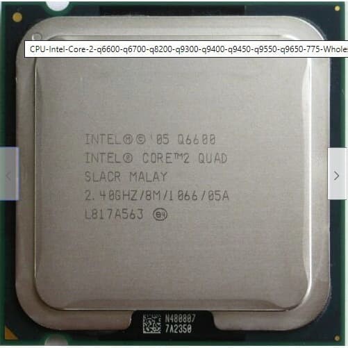 Processor Core 2 quad q6600 LGA 775 TERMURAH