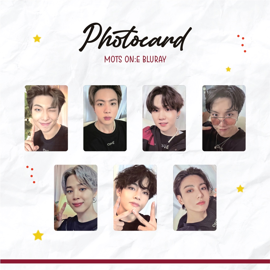 [UNOFFICIAL] Photocard MOTS ONE BLURAY