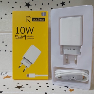 CHARGER CAS REALME OP52CAED 10WATT FAST CHARGING REAL FOR REALME 3 / REALME 5 / REALME C11 / REALME C12