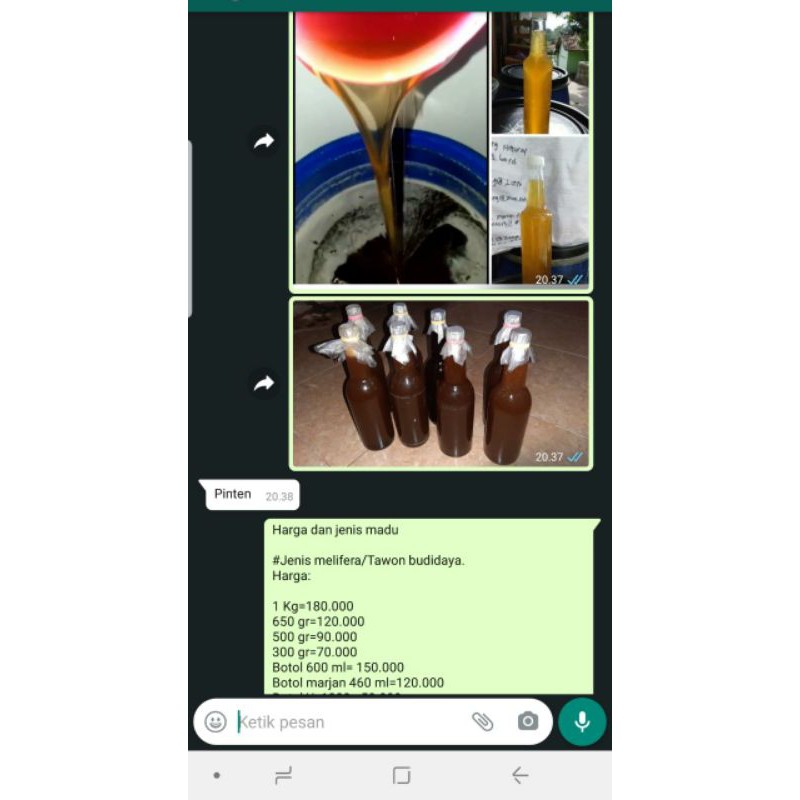 

Madu klanceng