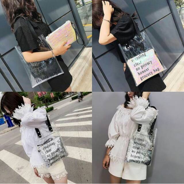 Tas wanita impor bling sumer *rv8-9