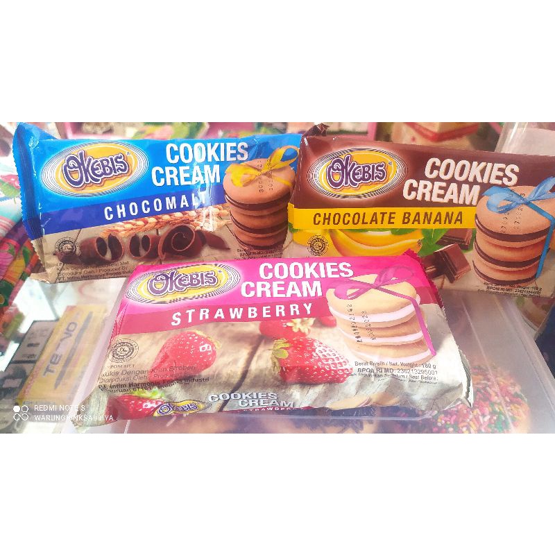 

Okebis Cookies Cream