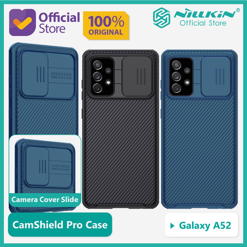 Case Samsung Galaxy A52 Nillkin CamShield Pro Camera Cover Slide Casing