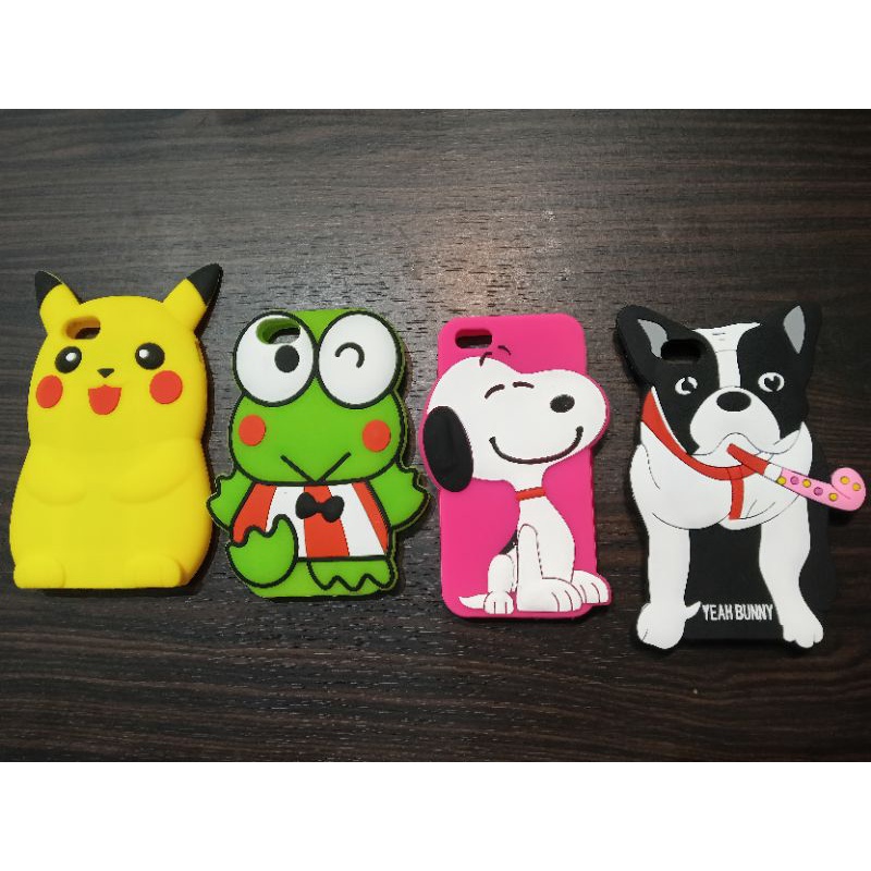 Casa Boneka Caracter 3D Lucu J2 J3 J5 K5 Lenovo K5 IP 5 J3pro J7 Pro J5 prime Redmi 5x v7 v7 lite