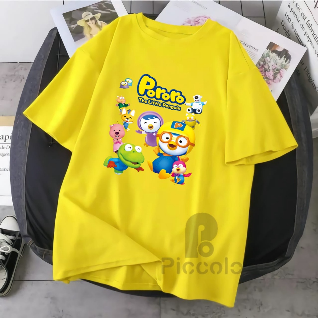 KAOS ANAK PORORO ATASAN BAHAN PREMIUM