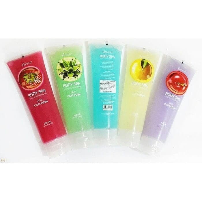 Hanasui Body Spa Peeling Gel / Peluntur Daki / BODYSPA NEW BPOM Original 100%