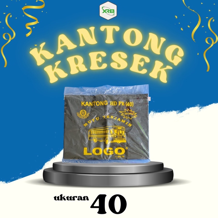 Kantong Kresek HDPE Ukuran 28 Uk 28 Kantong Plastik Hitam Uk 40 Ekonomis 1 Pack isi 17 Lembar Kantong Kresek Packing Paket Online