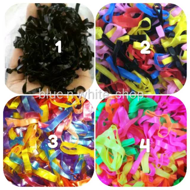 Karet Jepang Lebar Kiloan / Karet rambut Jepang Lebar / Ikat Rambut