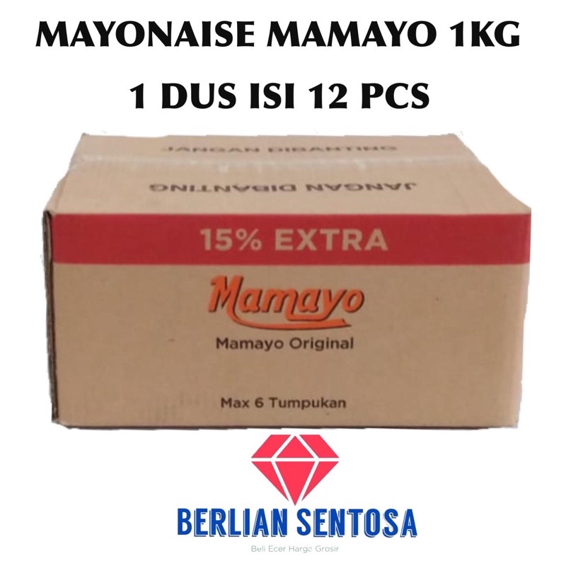 Mayonaise mamayo 1kg dus