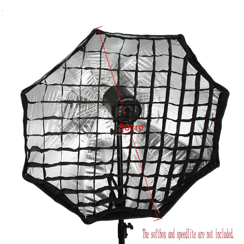 Octagonal Honeycomb Grid 80cm for Umbrella Softbox Reflector