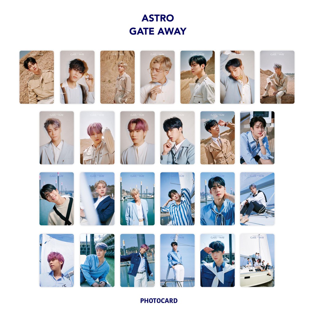 Photocard Astro Gate Away Isi 25 pcs