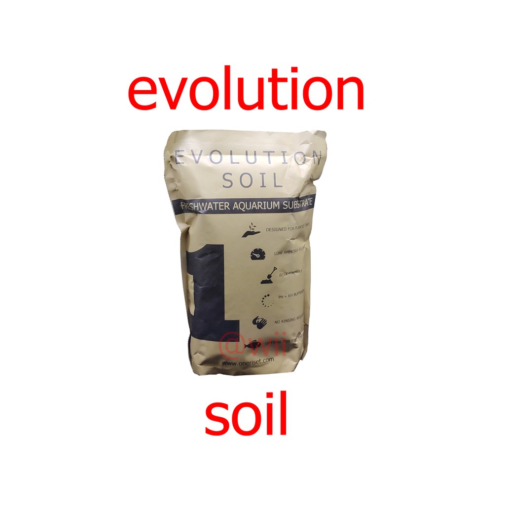 evolution soil media tanam aquascape