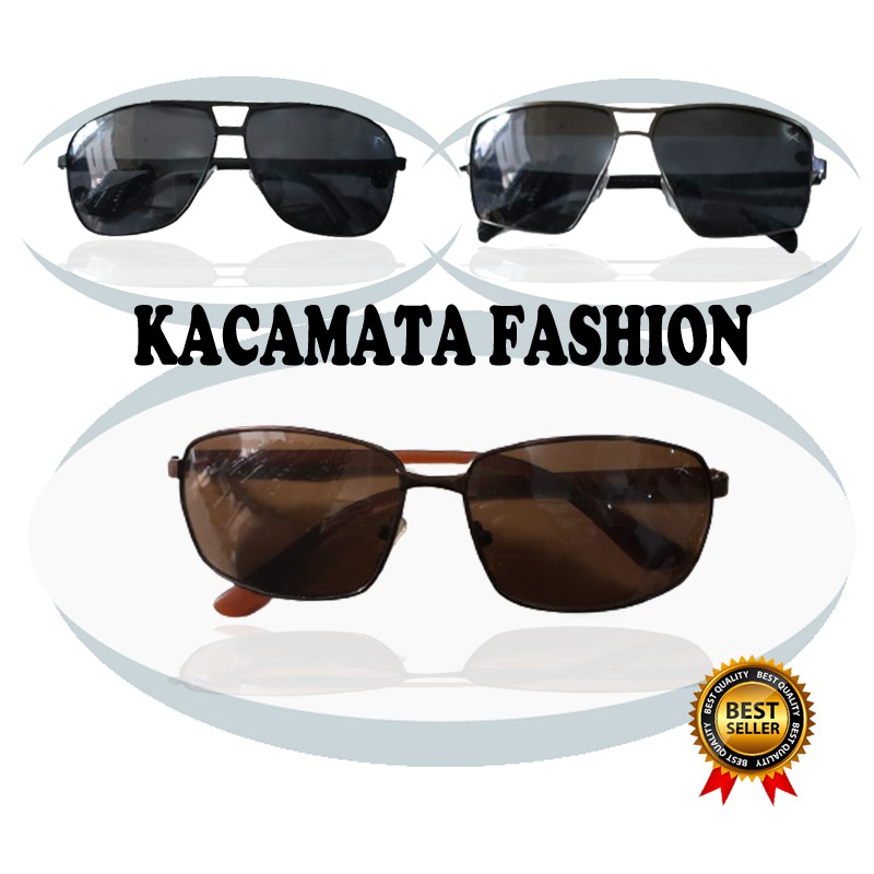 Terkini &amp;Terlaris kacamata hitam pria kotak square men sunglasses kacamata hitam fashion pria wanita