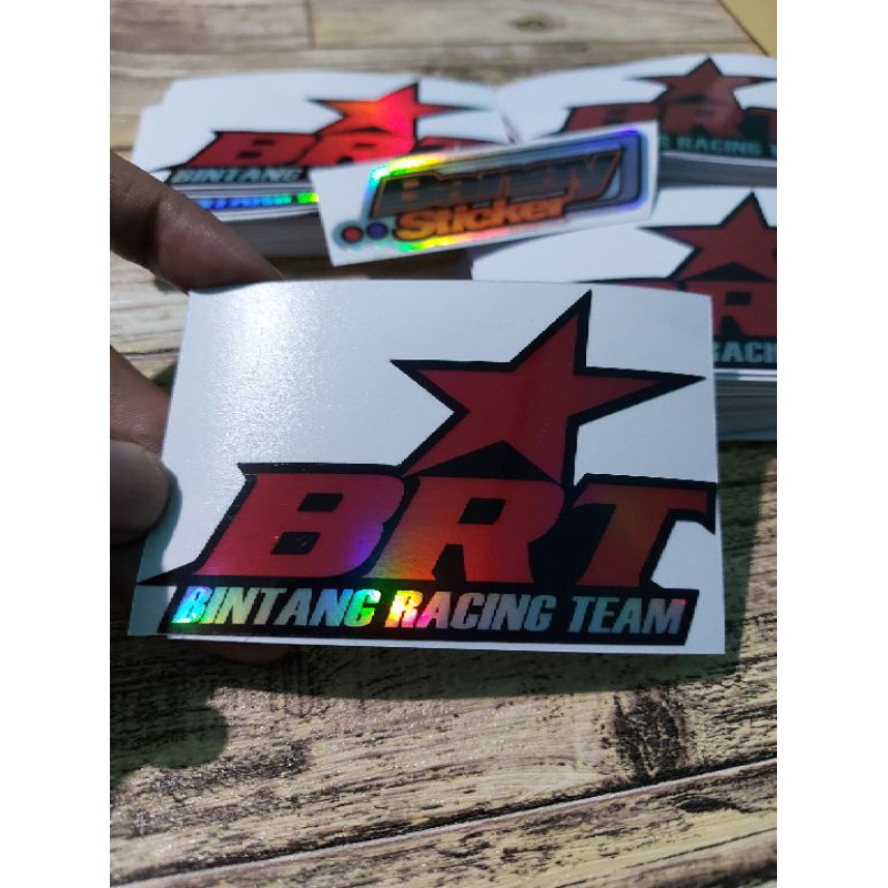 STICKER BRT HOLOGRAM DAN REFLECTIVE PRINCUTT