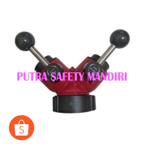 PROTEK 520 Y CONNECTION BREACHING FIRE HOSE ALAT PENCABANG SELANG PEMADAM TANPA ADAPTER MURAH