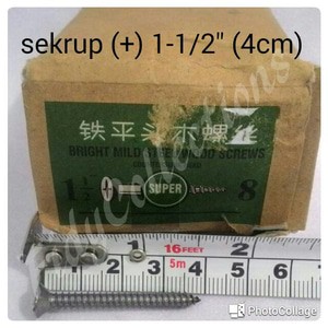 SEKRUP (+) / BAUT SEKRUP UK 1-1/2" (4CM)