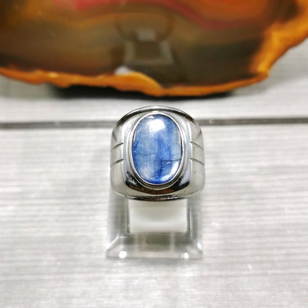 Cincin Batu Permata Natural Blue Sapphire Australia