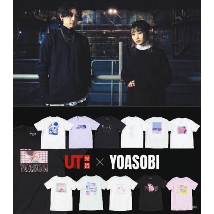 (Jastip) Kaos Uniqlo UT Yoasobi