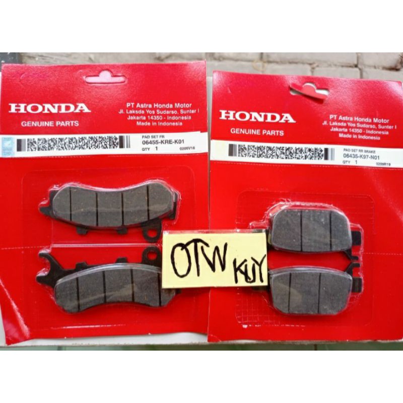 Kampas Rem Depan Belakang Dispad PCX NEW 150 160 LOKAL CBS ADV 150 160 CBS