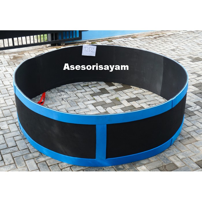 GEBER AYAM SPON, ARENA ADUAN AYAM UKURAN TEBAL 2CM DIAMETER 2M, LATIHAN ADU AYAM