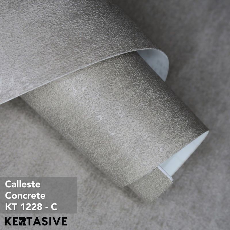 Motif Beton Concrete Series - PVC INTERIOR FILM KERTASIVE 50MTR