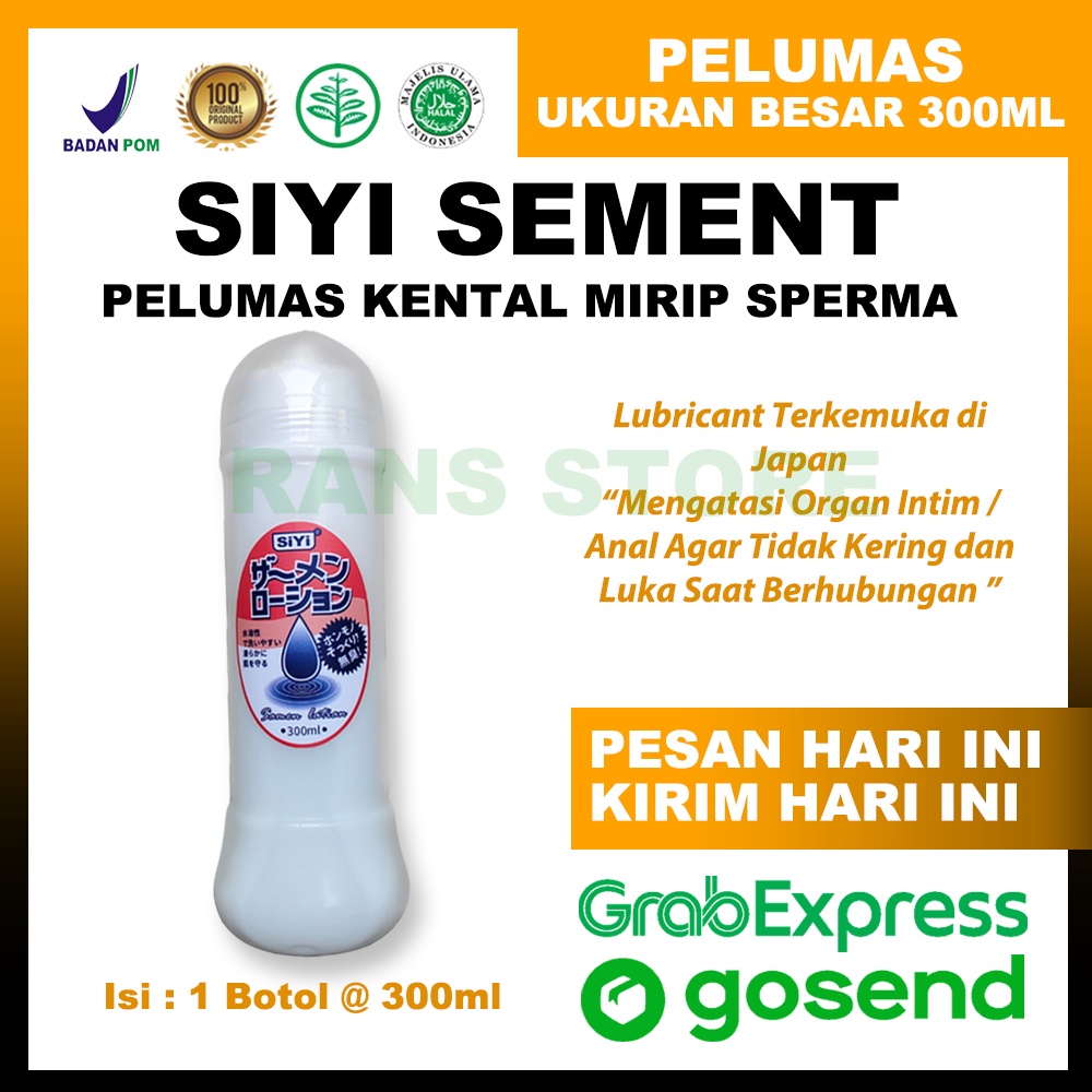 Jual Pelumas Pelicin Siyi Sament Lotion Lubricant 300 Ml Siyi