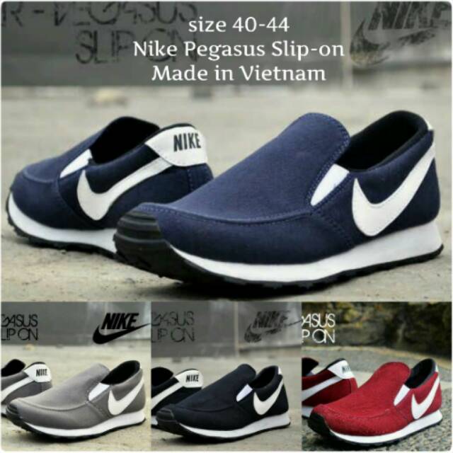 Sepatu Slop Import Murah Pria Nike Pegasus Vietnam Slip On Galeri Intan Bandung