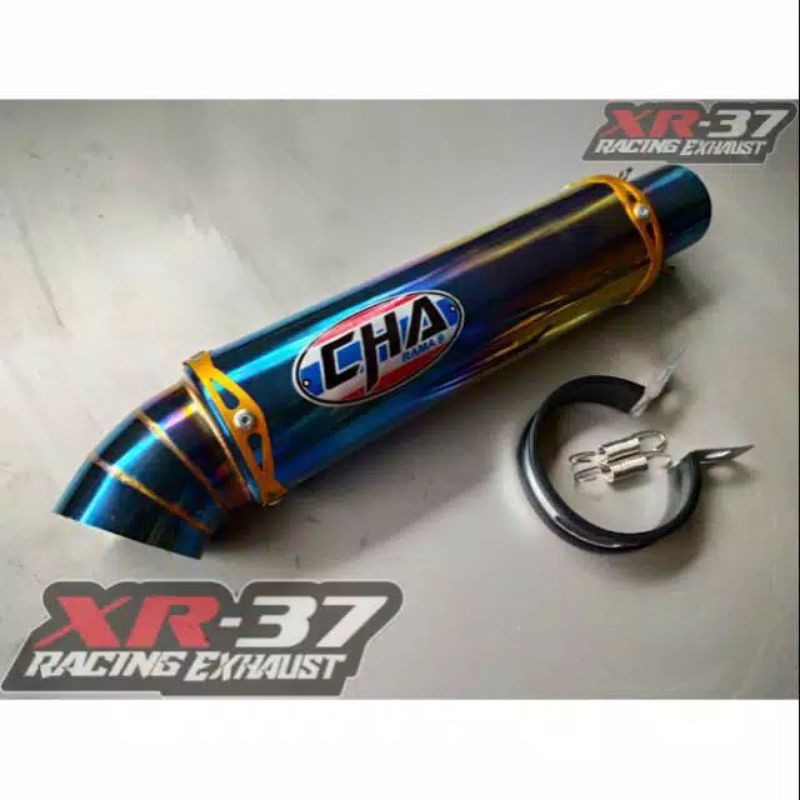 silincer knalpot only cha rama thailand full blue inlet 50mm