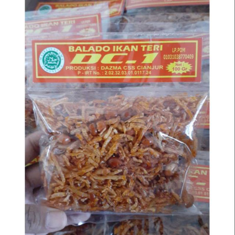 

Balado Ikan Teri