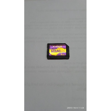 Memory Card V-GEN 1GB MMC V Gen 1 GB RSDV Nokia 6630 7610 N70