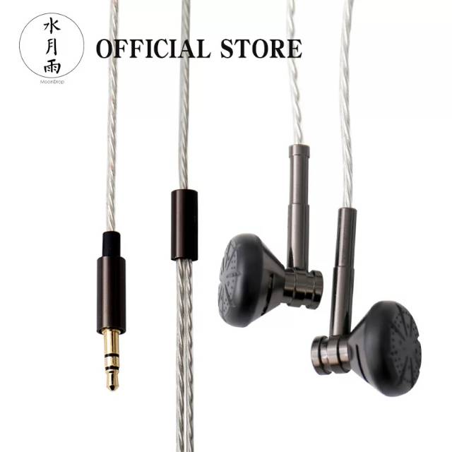 MOONDROP Nameless with Microphone Dynamic Hifi Earbud Earphone