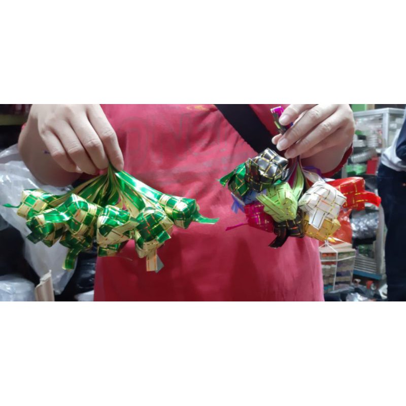 

Pita Ketupat uk.4cm/7cm isi 12pcs