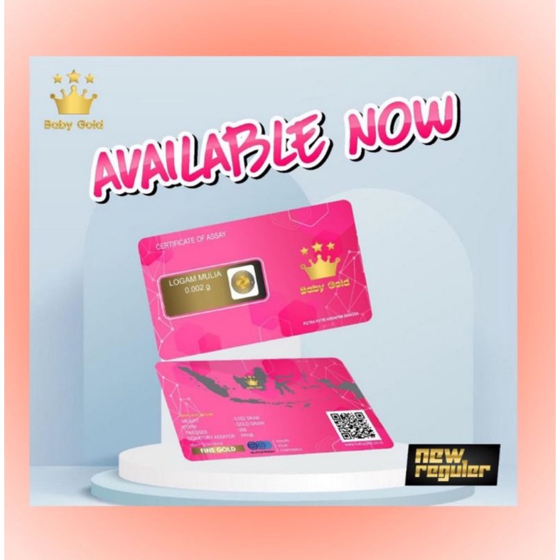 Baby gold 0,002 gram.