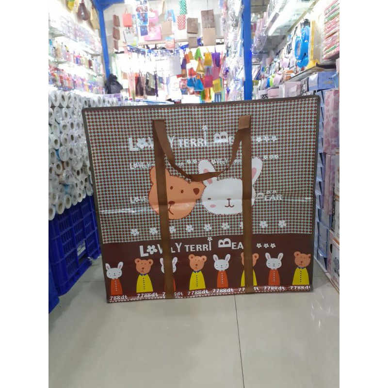 TAS TERPAL PLASTIK SUPER JUMBO (70 X 70 X 30 )