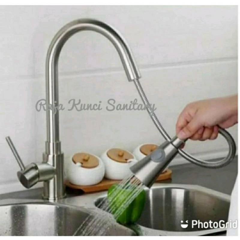 ONAN Kitchen Sink 7050 ONAN 1 Lubang/Paket Lengkap Kitchen Sink ONAN 7050 Stainless