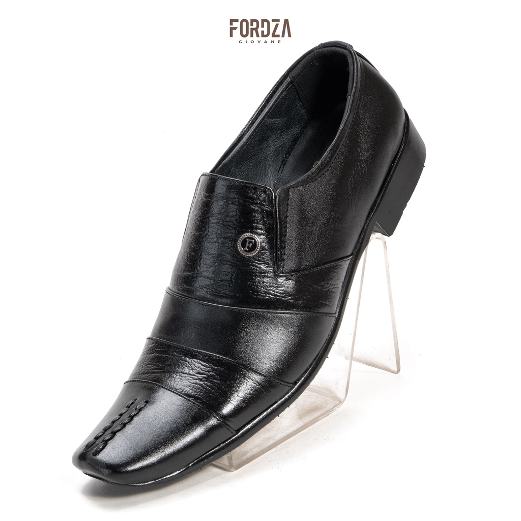 Sepatu Pantofel Pria Kulit Asli Formal Kantoran Best Seller Fordza 9011