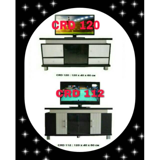 RAK TV MINIMALIS PUTIH